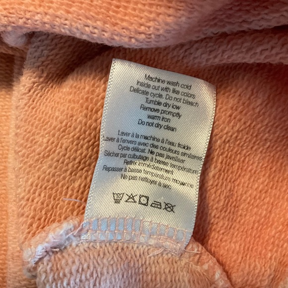 Veronica Beard lounge / sweatsuit set, peach color, 100% comfy cotton, Size XS - Picture 11 of 16